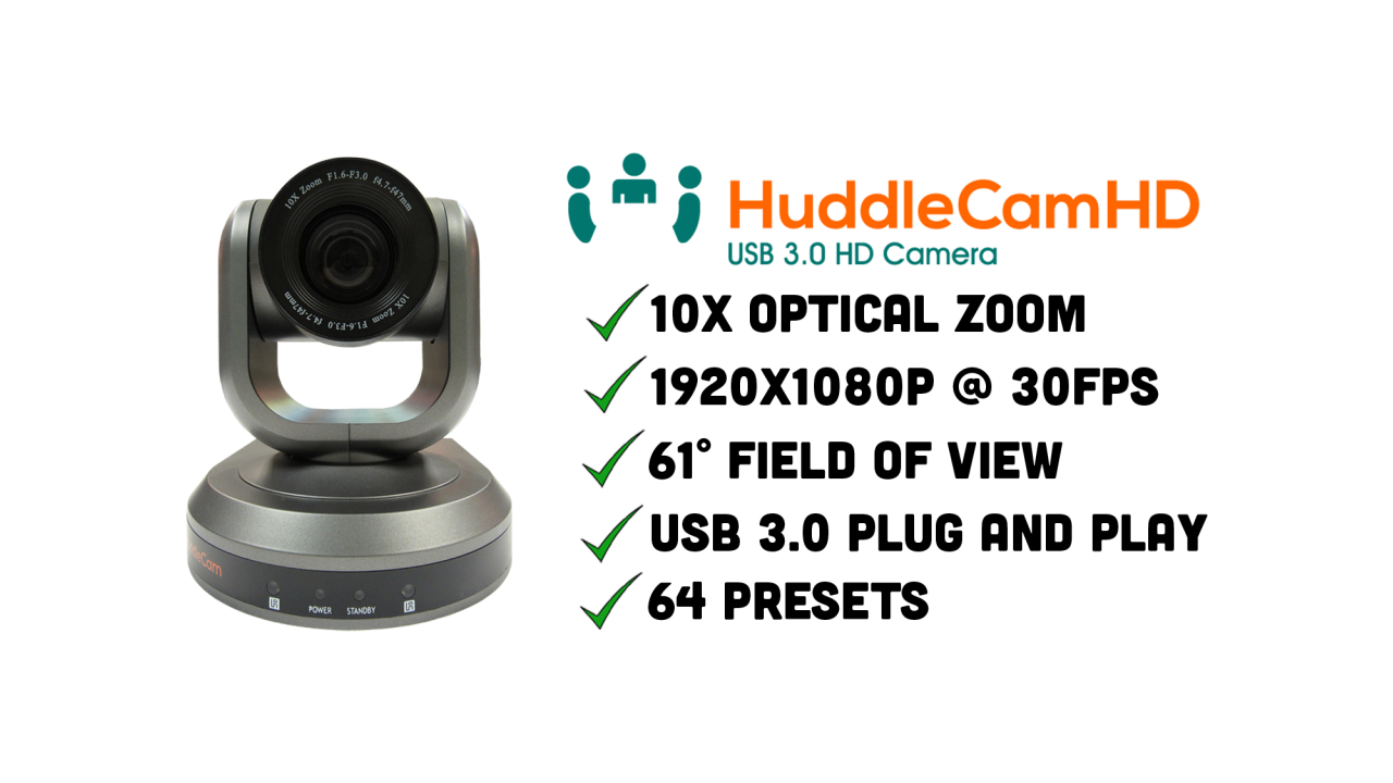 HuddleCamHD 10X-G3 Camera