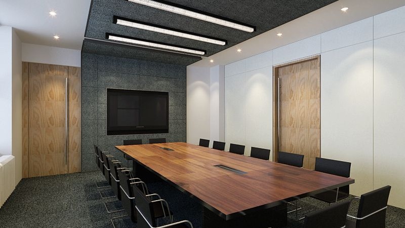 Soundproofing panels for offices in India Acoustic treatment in conference  rooms in India