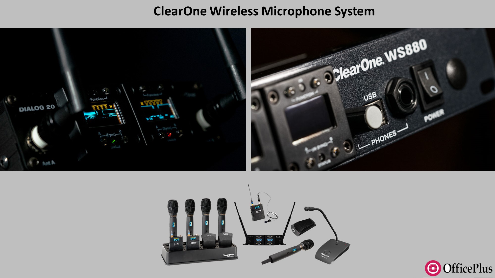 ClearOne Wireless microphones in UAE
